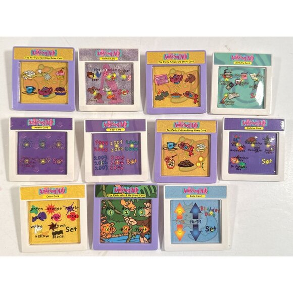 Vintage Amazing Ally Activity Story Card Toy Lot - Picture 1 of 6
